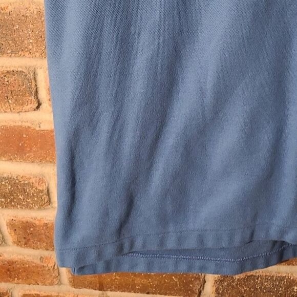 L.L. Bean Traditional Fit Blue Polo - Picture 3 of 4
